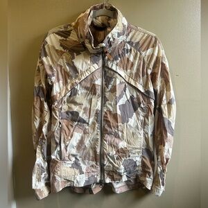 Indygena Podroz II XS Lightweight Camo Cycling Athletic Jacket Hood Workout Run